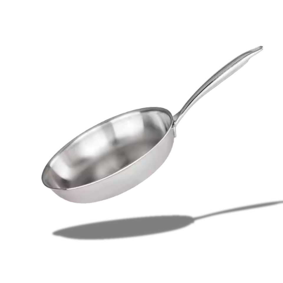 Poêle en inox Cookéa pour une cuisson saine